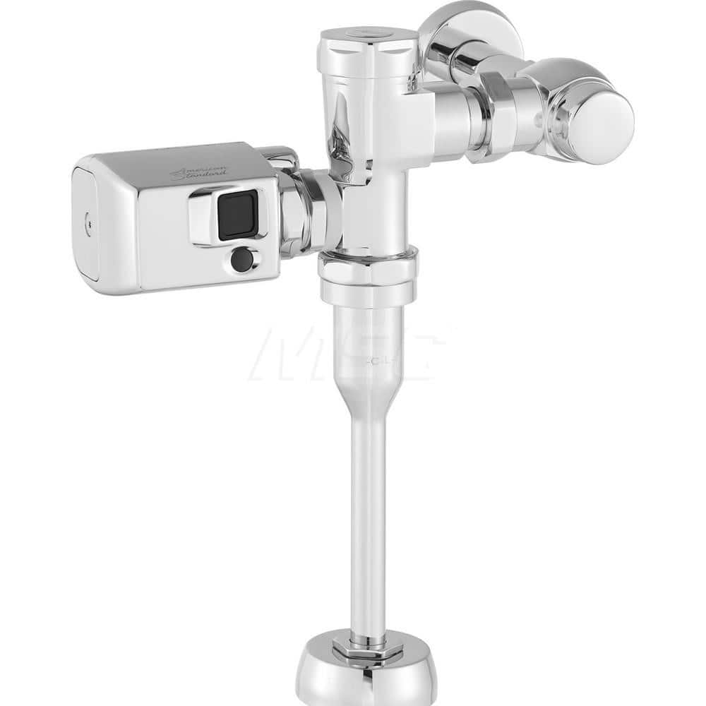 Automatic Flush Valves; Type: Touchless Urinal Flush Valve; Style: Diaphragm; For Use With: Universal; Gallons Per Flush: 0.5; Pipe Size: 3/4; Spud Coupling Size: 3/4; Cover Material: Chrome; Description: Ultima Touchless Sensor Urinal Flush Valve, Diaphr