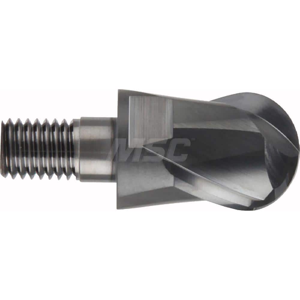 YG-1 - Ball End Mill Heads; Mill Diameter (Inch): 1 ; Mill Diameter (Decimal Inch): 1.0000 ; Number of Flutes: 2 ; Length of Cut (Inch): 1 ; Connection Type: M12 ; Overall Length (mm): 60.0000 - Exact Industrial Supply