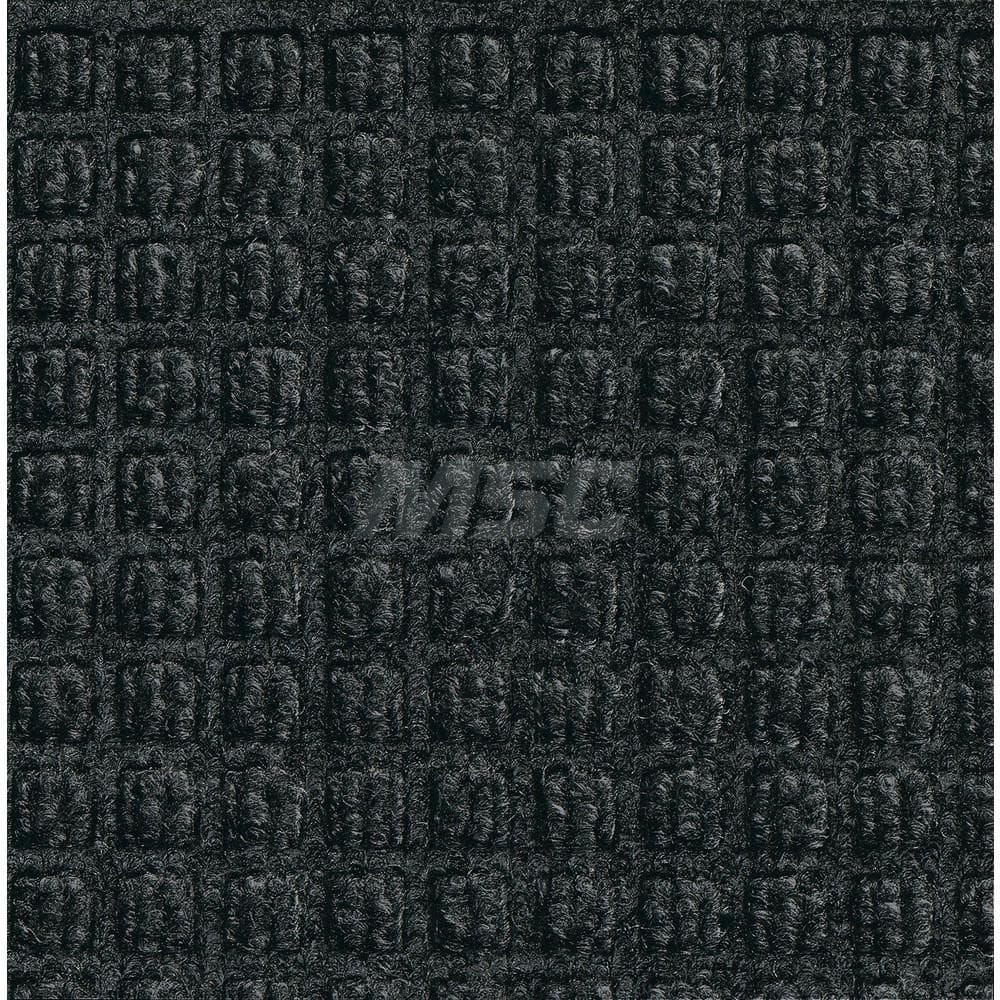 M + A Matting - Entrance Matting; Indoor or Outdoor: Indoor & Outdoor ; Traffic Type: Heavy/High Traffic ; Surface Material: Solution Dyed PET ; Base Material: SBR Rubber ; Surface Pattern: Raised Waffle ; Color: Charcoal - Exact Industrial Supply