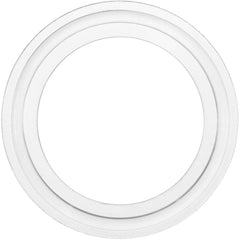 USA Sealing - Sanitary Stainless Steel Pipe Fittings; Type: Clean Room Medical Grade Sanitary Gasket ; Style: Standard ; Fitting Size: 8 (Inch); End Connections: Tube OD ; Material: Silicone ; Material Grade: FDA - Exact Industrial Supply