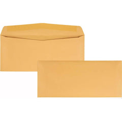 Quality Park - Mailers, Sheets & Envelopes; Type: Business Envelope ; Style: Gummed Flap ; Width (Inch): 10-3/8 ; Length (Inch): 4-1/2 ; Box Quantity: 500 ; Size: 4.5 x 10.38 - Exact Industrial Supply