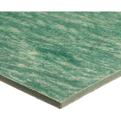 USA Sealing - Sheet Gasketing; Width (Inch): 15 ; Thickness: 1/64 (Inch); Length (Inch): 15.0000 ; Color: Green ; Material: Aramid Fiber with Buna-N Rubber Blend ; Maximum Working Pressure: 1450 - Exact Industrial Supply