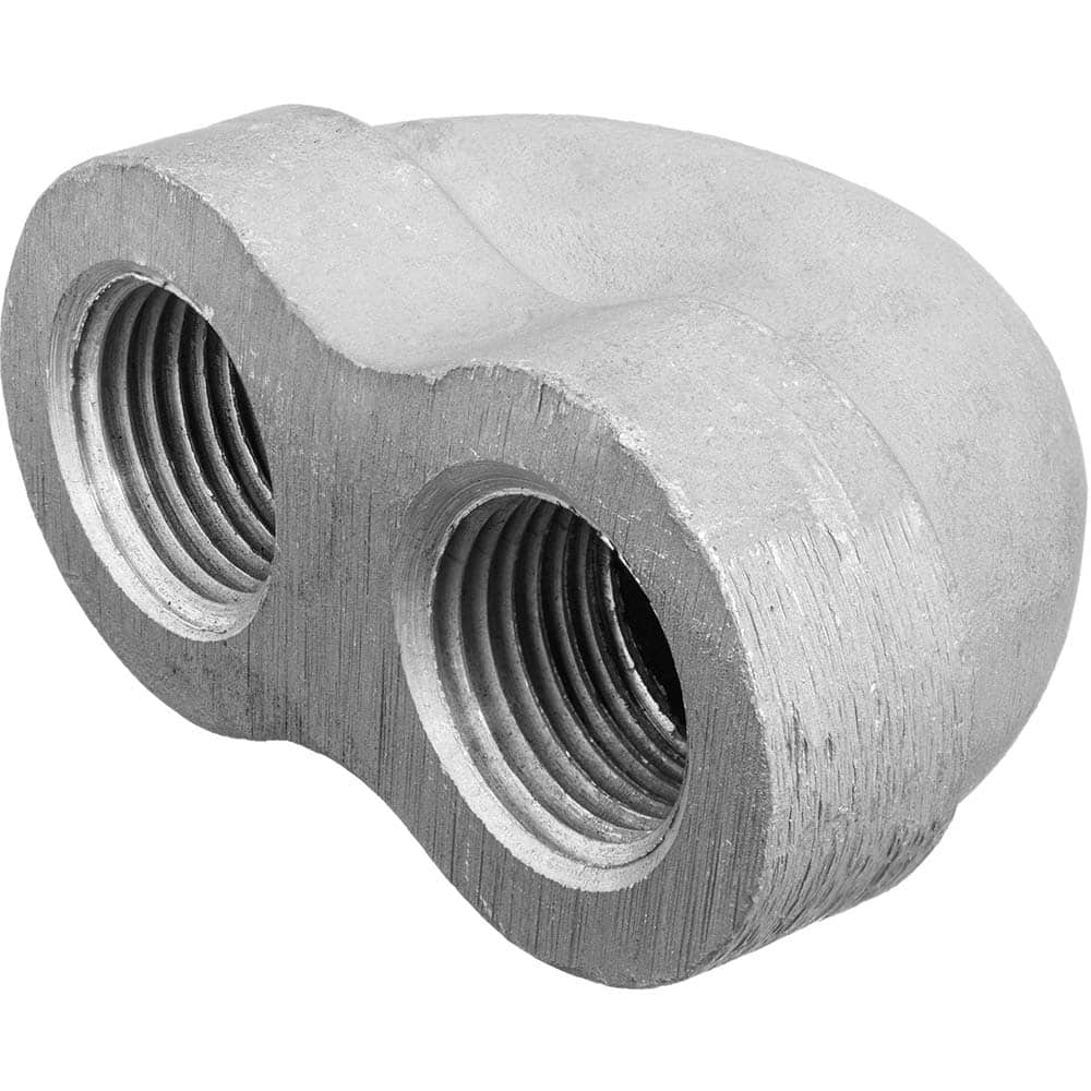 USA Sealing - Aluminum Pipe Fittings; Type: 180 Return Bend ; Fitting Size: 1-1/4 x 1-1/4 ; End Connections: FNPT x FNPT ; Material Grade: Class 150 ; Pressure Rating (psi): 150 - Exact Industrial Supply