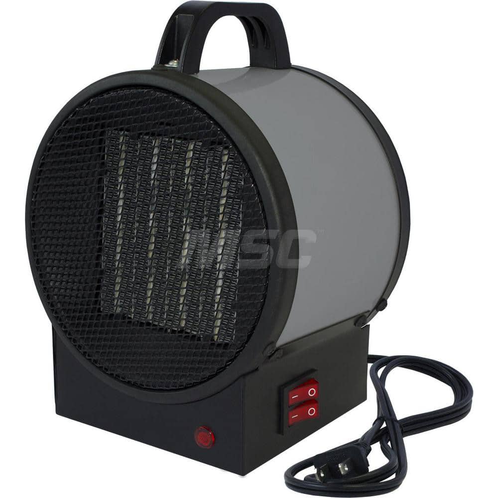 Workstation & Personal Heaters; Type: Portable Utility Heater; Voltage: 120; Wattage: 1500; Cord Length: 6; Length (Inch): 7.5; Width (Inch): 6.5; Number of Switch Positions: 2.000; Wattage: 1500