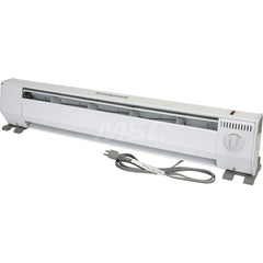 Electric Baseboard Heating; Length (Inch): 36.00; Heater Type: Portable Electric Baseboard Heater; Voltage: 120.00; Duty Rating: Residential Grade; Rod Material: Chromium; Nickel; Wattage: 1000; Heating Capacity: 3412; Maximum Area Heated: 100; Maximum Am