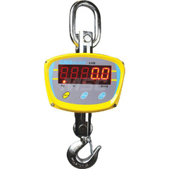 Crane Scales & Hanging Scales; Type: Hanging Crane Scale; Capacity (Lb.): 3000.00; Capacity (kg): 1500.0000; Display Type: Big Digit; LED Digital; Graduation: 2 Lbs.