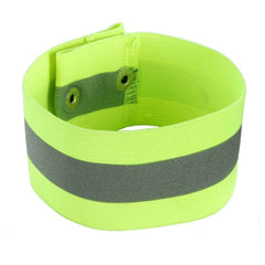 8001 S/M Lime Arm/Leg Band- Button Snap Closure - Industrial Tool & Supply