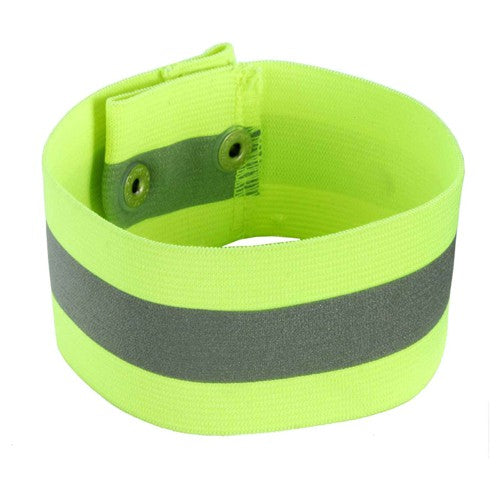 8001 L/ XL Lime Arm/Leg Band-Button Snap Closure - Industrial Tool & Supply