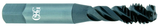 10-32 Dia. - H5 - 3 FL - HSSE - TiCN - Modified Bottoming - Spiral Flute Tap - Industrial Tool & Supply