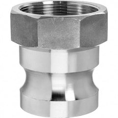 Value Collection - Suction & Discharge Hose Couplings Type: Cam & Groove Coupling Descriptor: Male Adapter Female NPT Thread - Industrial Tool & Supply