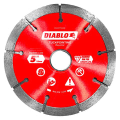 Freud - Wet & Dry-Cut Saw Blades; Blade Diameter (Inch): 5 ; Blade Material: Diamond-Tipped ; Arbor Style: Standard Round ; Arbor Hole Diameter (Inch): 0.7874; 5/8; 7/8 ; Arbor Hole Diameter (Decimal Inch): 0.7874; 5/8; 7/8 ; Application: Mortar Joints R - Exact Industrial Supply