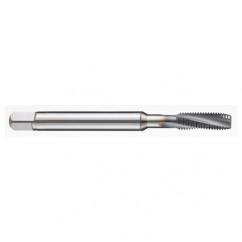M5x0.80 6H 3-Flute PM Cobalt Semi-Bottoming 10 degree Spiral Flute Tap-TiAlN - Industrial Tool & Supply