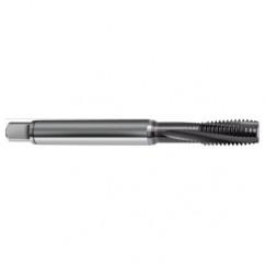 M6x0.75 6H 3-Flute PM Cobalt Semi-Bottoming 10 degree Spiral Flute Tap-TiAlN - Industrial Tool & Supply