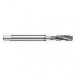 5-40 2BX 3-Flute PM Cobalt Semi-Bottoming 10 degree Spiral Flute Tap-TiAlN - Industrial Tool & Supply