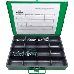 Rockmount Research and Alloys - 1/4 - 20, 5/16-18, 3/8-16, 7/16-14, 1/2-13 Internal, M10x1.50, M12x1.50, M14x1.50, M18x1.50, M16x1.75 External, UNC, 15/16" Insert Length, Self-Lock Standard Wall & Self-Lock Thin Wall Thread-Locking Insert - Exact Industrial Supply