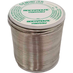 Rockmount Research and Alloys - Gemini SR 1/16" Diam High Strength Low Temp Rosin Flux Core Solder - Exact Industrial Supply