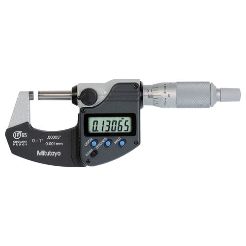 DIGIMATIC MICROMETER 0-1 W/SPC - Industrial Tool & Supply