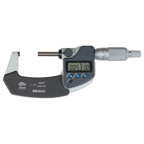 DIGIMATIC MICROMETER 1-2 W/SPC - Industrial Tool & Supply