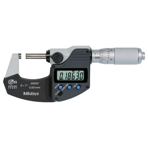 ‎0-1 DIGIMATIC MICROMETER NO-SPC - Industrial Tool & Supply