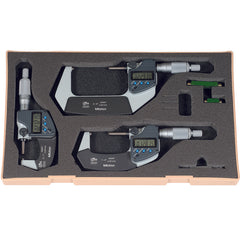 DIGIMATIC MICROMETER SETS/3PCS W/ - Industrial Tool & Supply