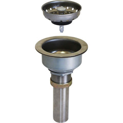 SANI-LAV - Sink Strainers & Stoppers; Type: Sink Strainer ; Size: 4-1/2" (Inch); Material: Stainless Steel - Exact Industrial Supply