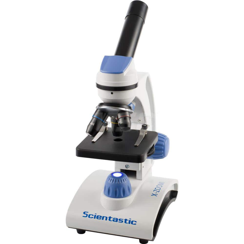 Microscopes; Microscope Type: Monocular; Eyepiece Type: Monocular; Arm Type: Fixed; Focus Type: Adjustable; Image Direction: Upright; Eyepiece Magnification: 10x