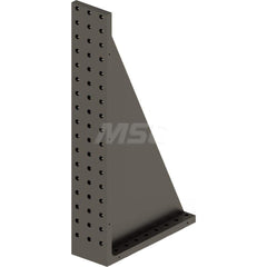 Angle Plates; Plate Surface: Machined Holes; Width (Inch): 3; Plate Style: Standard; Plate Design: Fixture; Plate Thickness (Decimal Inch): 0.4700; Material: Aluminum Alloy; Finish Type: Clear Anodized; Hole Size: 0.26; Number Of Holes: 75; Depth (Decimal