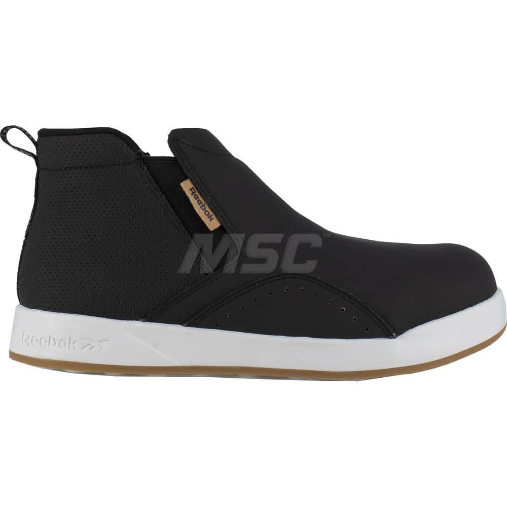 Work Boot: Microfiber, Composite Toe Blue, Medium Width