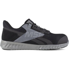 Work Boot: Size 8.5, Mesh, Composite Toe Black, Medium Width