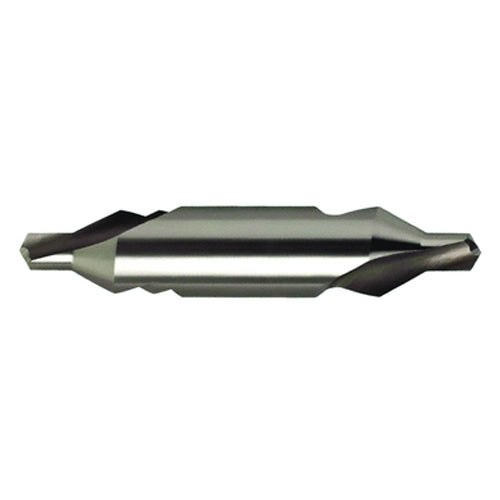 #2 × 44 mm OAL 60 Degree HSS Center Drill Form A Bright - Industrial Tool & Supply