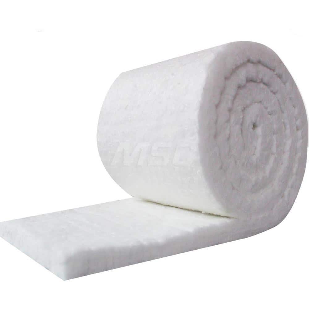 Blanket Insulation; Material: Fiber; Ceramic; Density (Lb./Cu. Ft.): 8; Shape: Roll; Thickness: 1; Length (Inch): 60; Width (Inch): 24