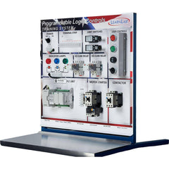 Motion Control & Power Transmission Training Systems; Type: PLC; Includes: Ice Cube Control Relays; Wye Wound 3-Phase Induction Motor; Three Phase Motor; Student Workbook with Labs (PDF); Classroom Hand-Outs; Rheostat Control (0-10V & 5-20MA); Industrial