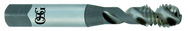 M8 x 1.25 Dia. - D5 - 2FL - HSSE - Bright - Modified Bottoming - Spiral Flute Tap - Industrial Tool & Supply