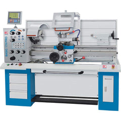 Bench, Engine & Toolroom Lathes; Horse Power: 2; Phase: 3; Spindle Speed Control: Geared Head; Bed Width: 7 in; Distance Between Centers: 39.37 in; Cross Slide Travel: 7.3 in; Gap Length: 7 in; Swing: 14 in; Spindle Bore Diameter: 2 in; Minimum Spindle Sp