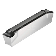 Grooving Insert: GX34CF5 WSM43S, Solid Carbide Al Finish, Neutral, 0.118″ Cutting Width, Series Tiger-tec Silver
