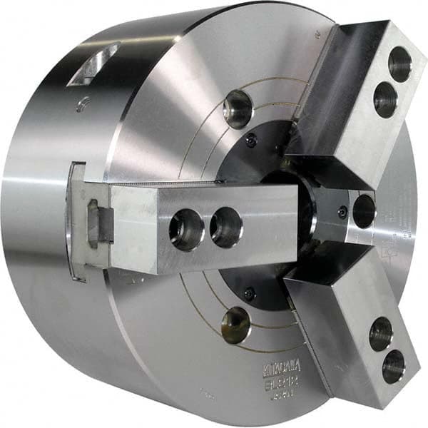 Kitagawa - Power Lathe Chucks Chuck Diameter (Decimal Inch): 12.0000 Number of Jaws: 3 - Industrial Tool & Supply