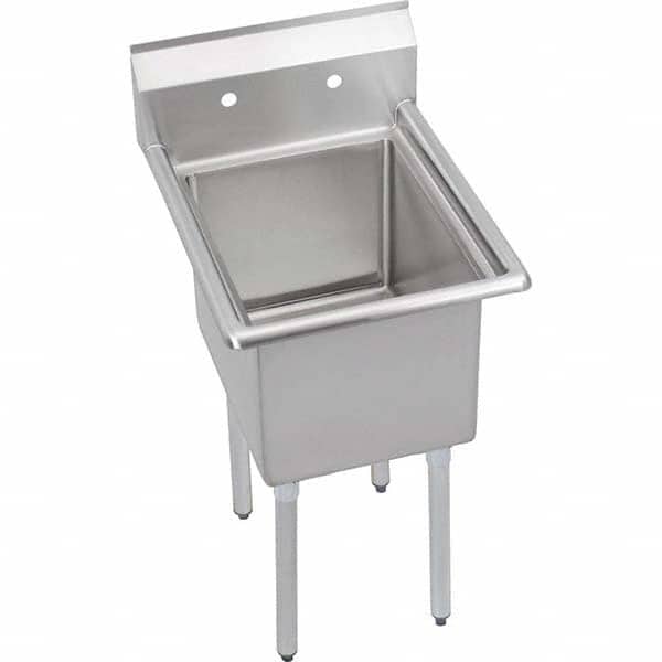 ELKAY - Stainless Steel Sinks Type: Scullery Sink Outside Length: 23 (Inch) - Industrial Tool & Supply