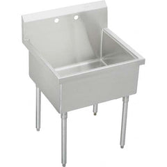 ELKAY - Stainless Steel Sinks Type: Scullery Sink Outside Length: 39 (Inch) - Industrial Tool & Supply