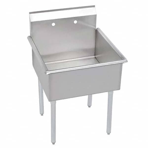 Sinks; Type: Scullery Sink; Outside Length: 21.000; Outside Length: 21; Outside Width: 21.5 in; 21-1/2; Outside Height: 44; Outside Height: 44.0000; 44 in; 44.0 in; Material: Stainless Steel; Inside Length: 18; Inside Length: 18 in; 18.0 mm; Inside Width: