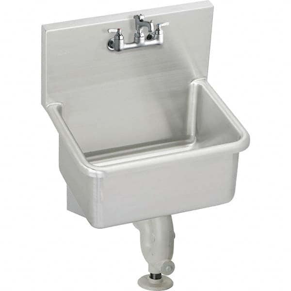 ELKAY - Stainless Steel Sinks Type: Utility Sink Outside Length: 25 (Inch) - Industrial Tool & Supply