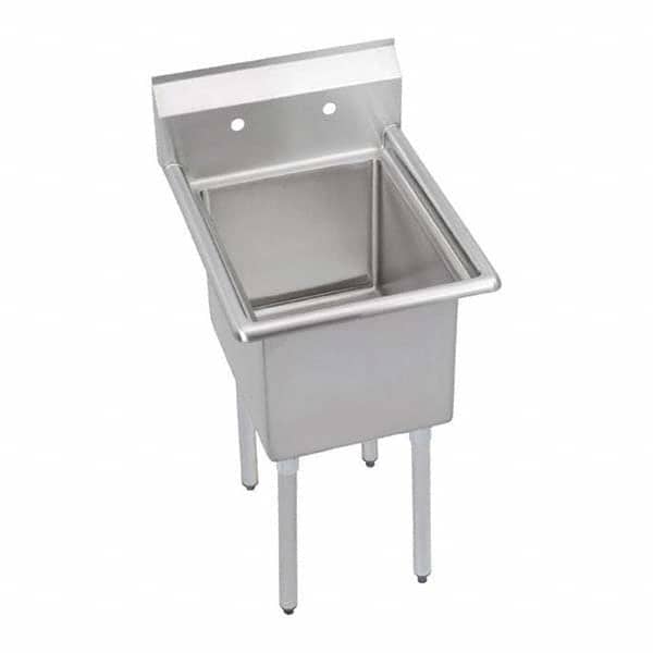 ELKAY - Stainless Steel Sinks Type: Scullery Sink Outside Length: 21 (Inch) - Industrial Tool & Supply