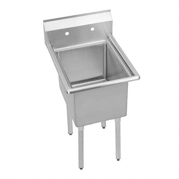 ELKAY - Stainless Steel Sinks Type: Scullery Sink Outside Length: 25 (Inch) - Industrial Tool & Supply