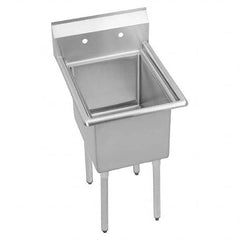 ELKAY - Stainless Steel Sinks Type: Scullery Sink Outside Length: 23 (Inch) - Industrial Tool & Supply