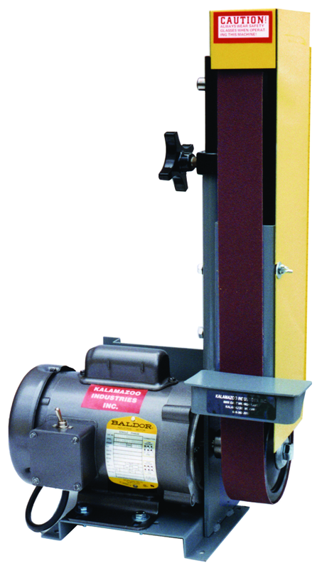 Belt Sander-with Motor - #2FSM; 2 x 48'' Belt; 1/2HP; 1PH Motor - Industrial Tool & Supply