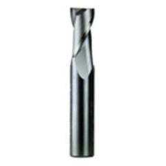 3/8 Dia. x 2-1/2 Overall Length 2-Flute Square End Solid Carbide SE End Mill-Round Shank-Center Cut-AlTiN - Industrial Tool & Supply