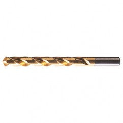 #53 RHS / RHC HSS 118 Degree Radial Point General Purpose Drill - TiN - Industrial Tool & Supply