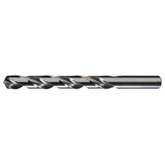 #80 RHS / RHC HSS 118 Degree Radial Point General Purpose Drill - Bright - Exact Industrial Supply