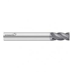 8mm Dia. x 50mm Overall Length 4-Flute 1.5mm C/R Solid Carbide SE End Mill-Round Shank-Center Cut-FC18 - Industrial Tool & Supply