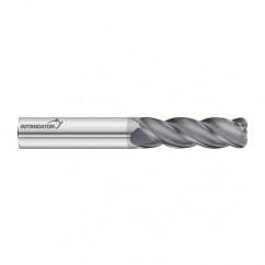 5/8 Dia. x 5 Overall Length 4-Flute .120 C/R Solid Carbide SE End Mill-Round Shank-Center Cut-FC18 - Industrial Tool & Supply