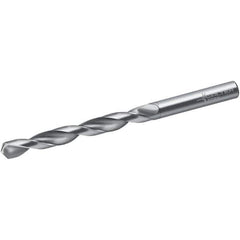 Walter-Titex - 5.7mm 118° Solid Carbide Jobber Drill - Bright Finish, Right Hand Cut, Spiral Flute, Straight Shank, 93mm OAL, N Point - Industrial Tool & Supply